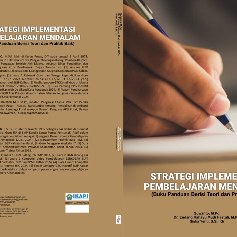 Suwanto, dkk-STRATEGI IMPLEMENTASI PEMBELAJARAN MENDALAM (Buku Panduan Berisi Teori dan Praktik Baik)