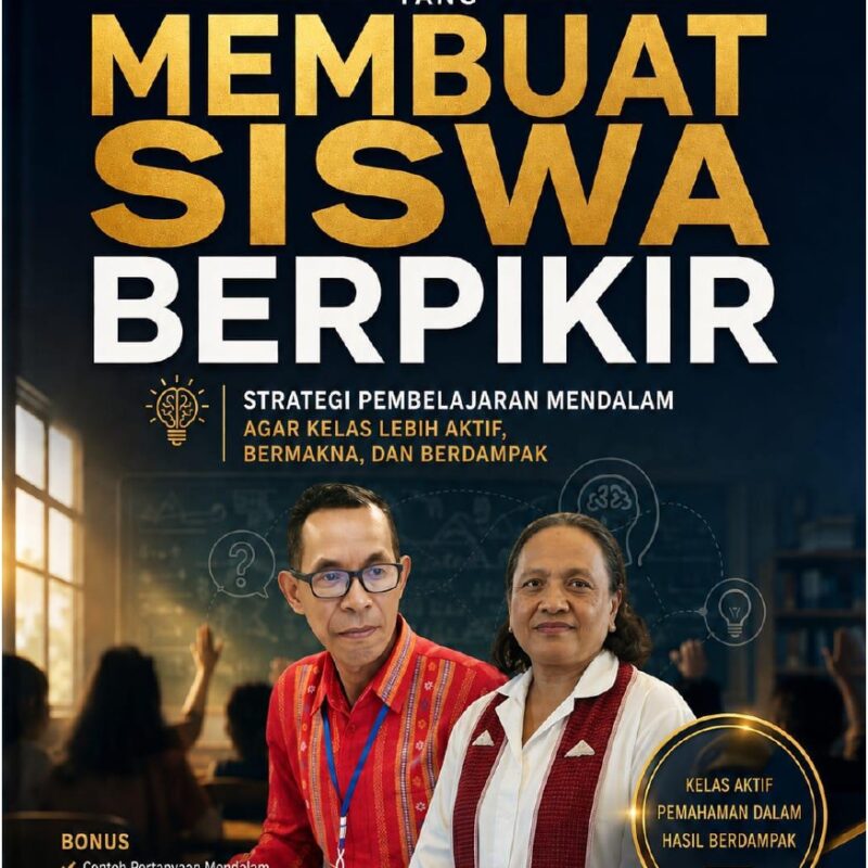 ELIAS DAGUNG, dkk-MENGAJAR YANG MEMBUAT SISWA BERPIKIR: Strategi Pembelajaran Medalam agar Kelas Lebih Aktif, Bermakna dan Berdampak