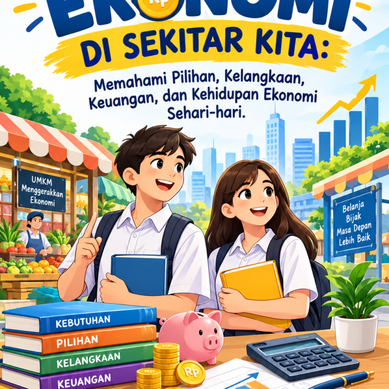 Wendy Budima, dkk-EKONOMI DI SEKITAR KITA: Memahami Pilihan, Kelangkaan, Keuangan, dan Kehidupan Ekonomi Sehari-hari